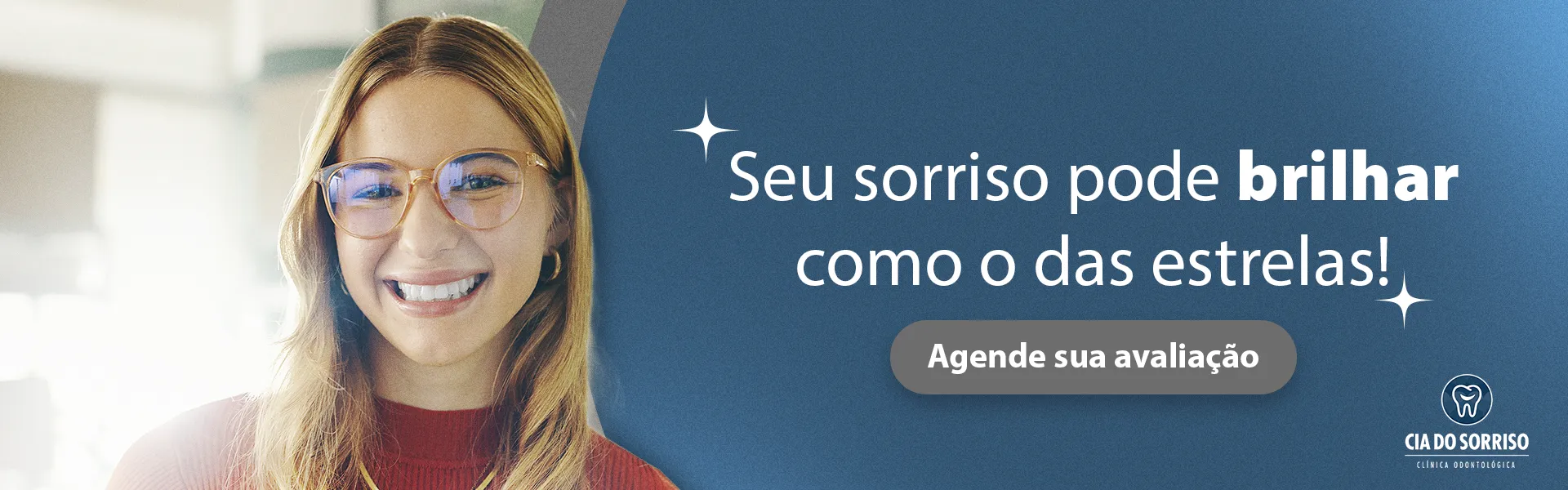 Seu sorriso pode brilhar como o das estrelas!