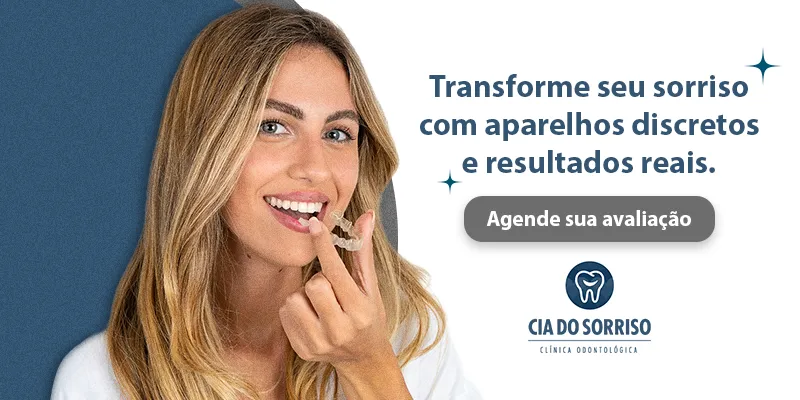 Transforme seu sorriso com aparelhos discretos e resultados reais